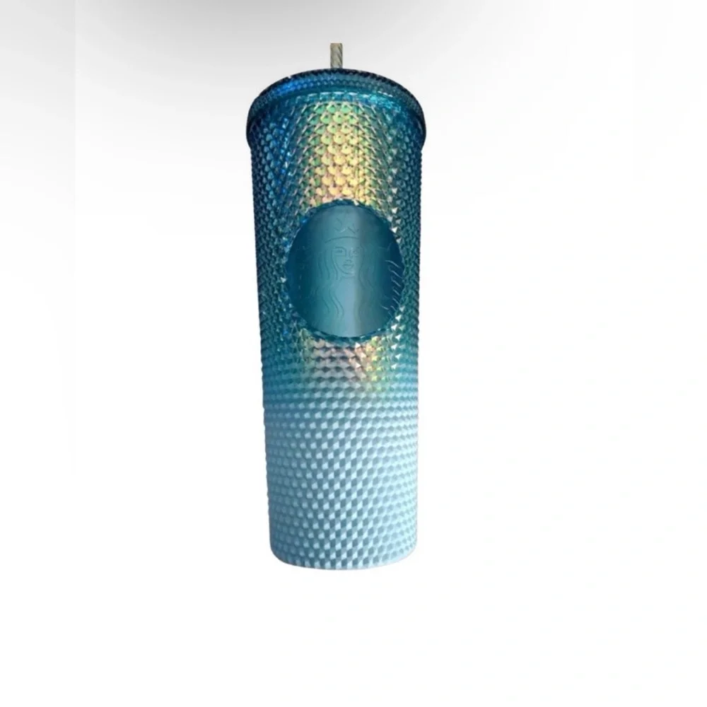 NWOT Starbucks Blue Ombre Studded Tumbler 24OZ